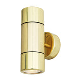 Selvory Brass Up/Down Twin Wall Light IP44