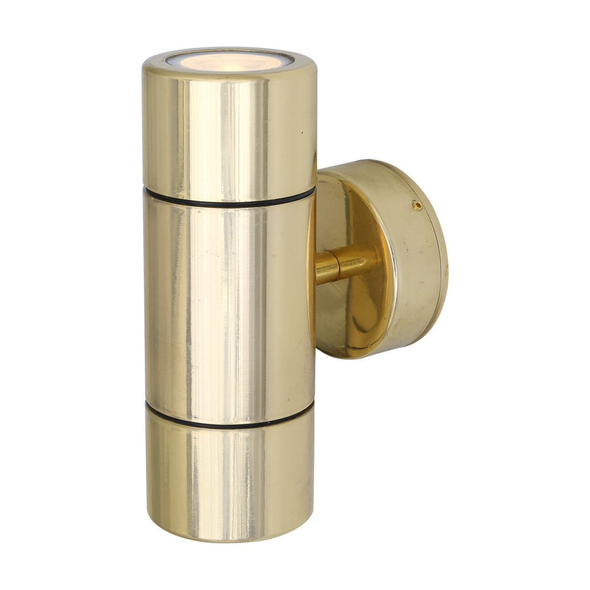 Selvory Brass Up/Down Twin Wall Light IP44