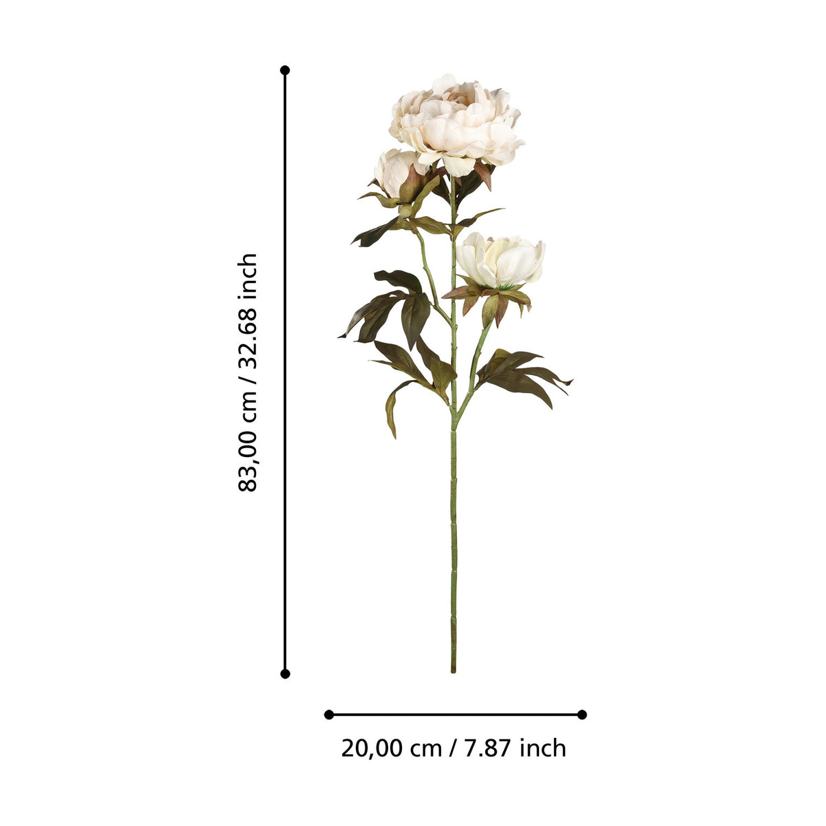 Semporna Artificial Peony - Beige