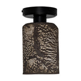 Senna Ceramic Ceiling Light - Black Clay