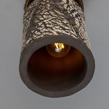 Senna Ceramic Ceiling Light - Black Clay