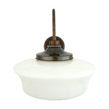 Seralba Glass Swan Neck Wall Light IP44