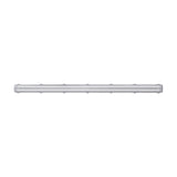 Sermessa 2 Light Tri-Proof Batten, long slim grey plastic housing with clear clip-on diffuser, G13 fitting, IP65, shown on a plain white background.