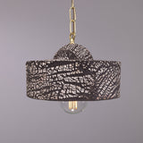 Seville Ceramic Pendant Light - Black Clay