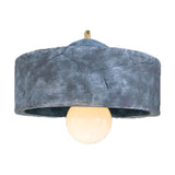 Seville Ceramic Pendant Light - Blue Earth