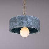 Seville Ceramic Pendant Light - Blue Earth