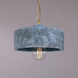 Seville Ceramic Pendant Light - Blue Earth