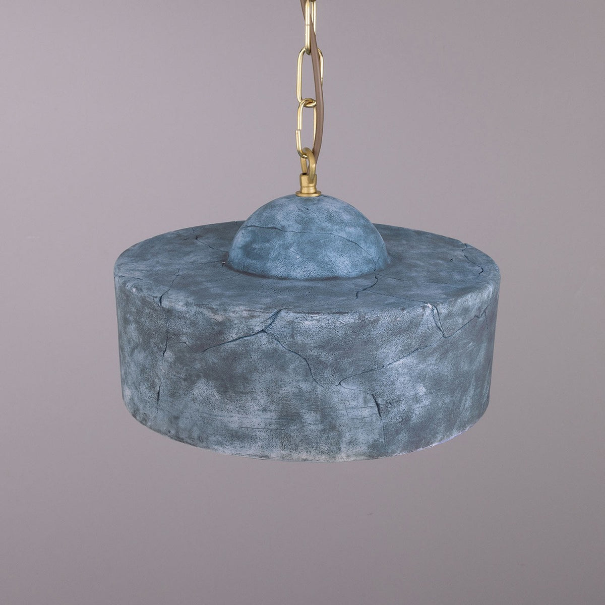 Seville Ceramic Pendant Light - Blue Earth