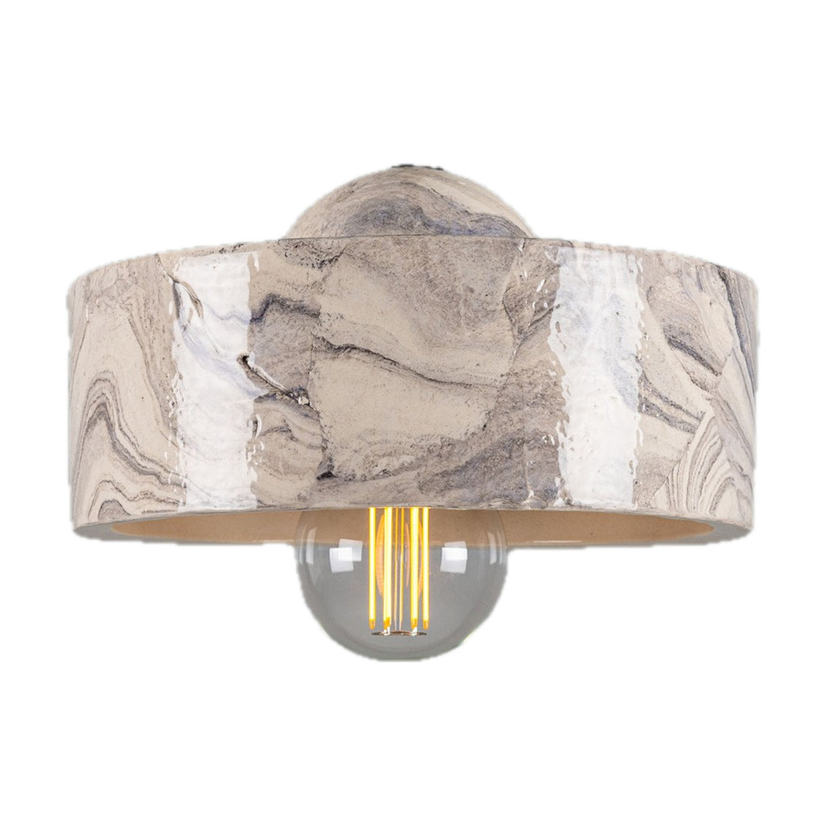 Seville Ceramic Pendant Light - Marbled