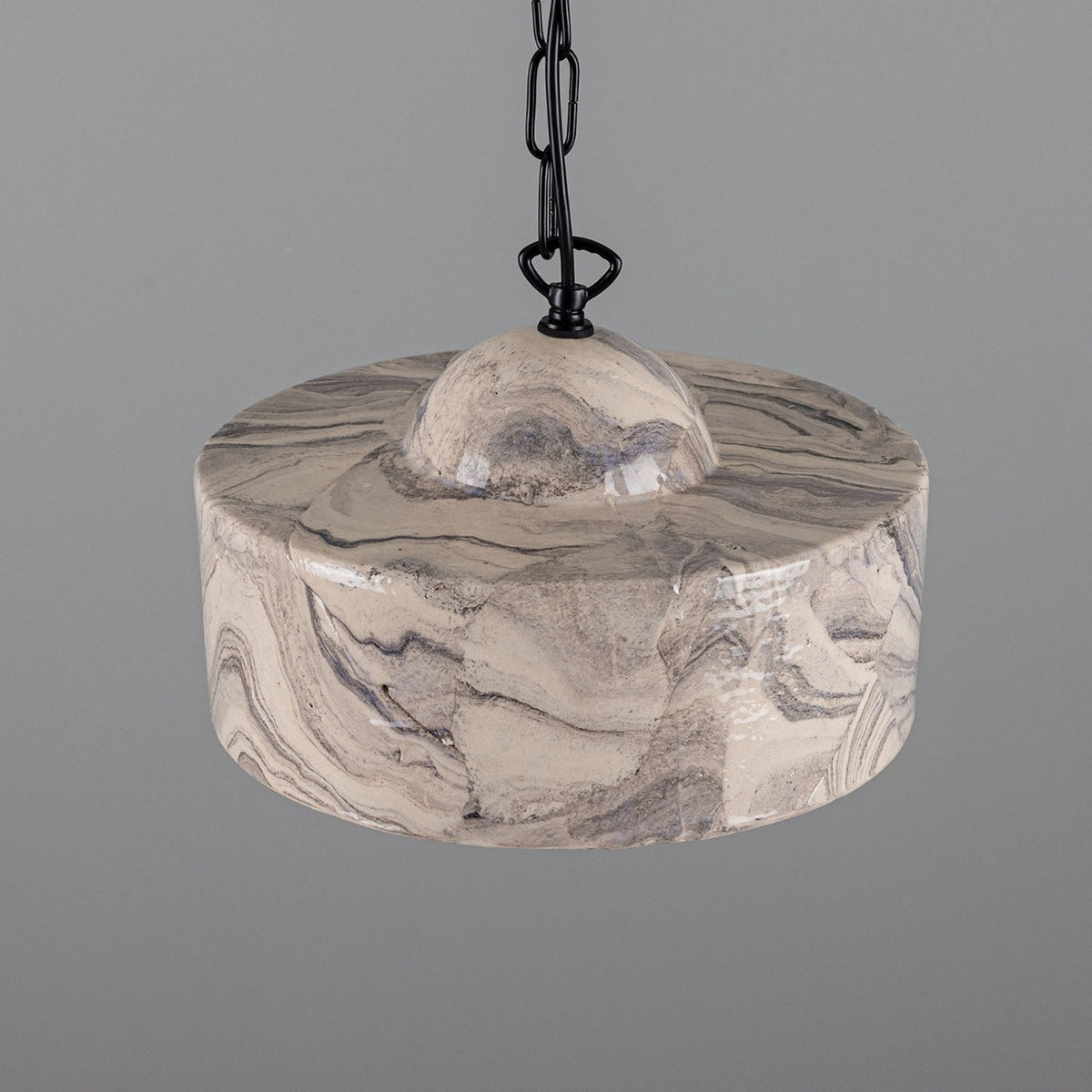 Seville Ceramic Pendant Light - Marbled