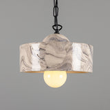 Seville Ceramic Pendant Light - Marbled