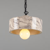 Seville Ceramic Pendant Light - Marbled