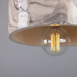 Seville Ceramic Pendant Light - Marbled