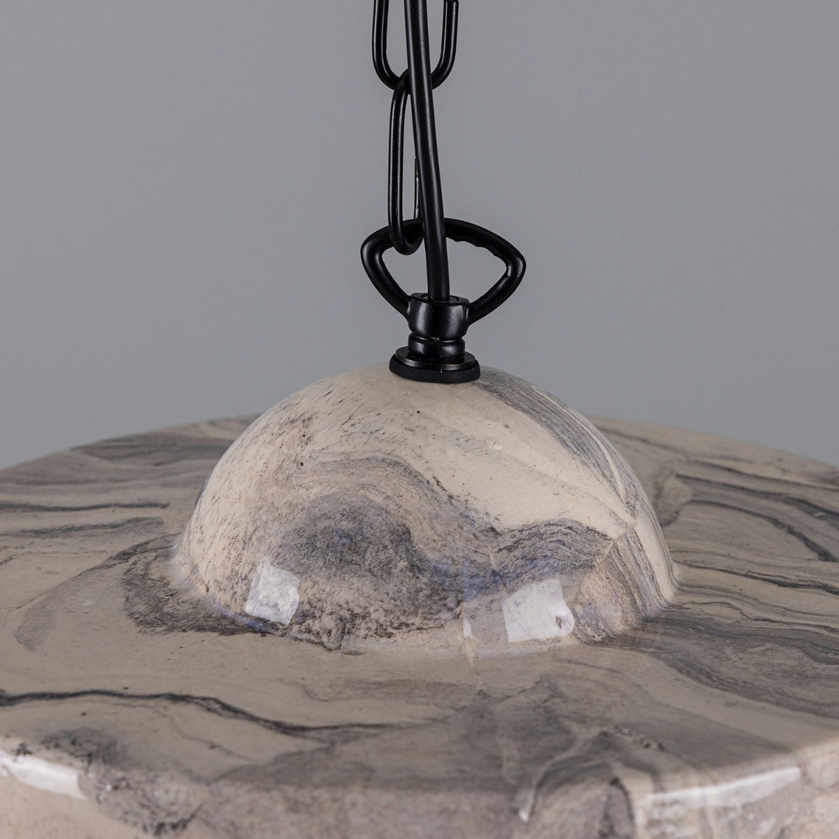 Seville Ceramic Pendant Light - Marbled