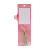 You Did It Crochet Rose Flower Bundle with Card - Pink & Green
