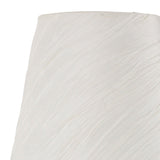 Wrinkle Clip-On Lampshade - Cream, 8/13cm x 13cm