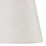 Wrinkle Clip-On Lampshade - Cream, 8/13cm x 13cm
