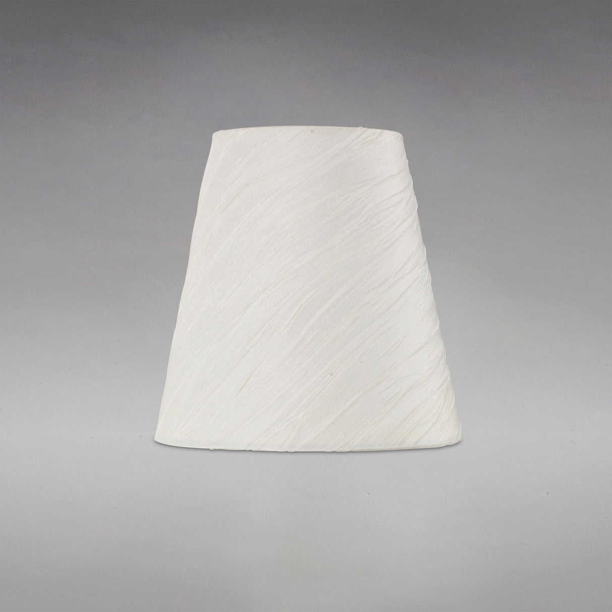 Wrinkle Clip-On Lampshade - Cream, 8/13cm x 13cm