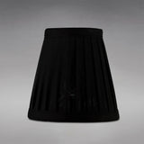 Organza Pattern Clip-On Lampshade - Black, 8/13cm x 13cm