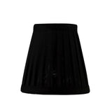 Organza Pattern Clip-On Lampshade - Black, 8/13cm x 13cm