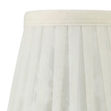 Organza Pattern Clip-On Lampshade - Cream, 8/13cm x 13cm
