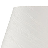 Wrinkle Lampshade - Cream, 20/30cm x 16cm