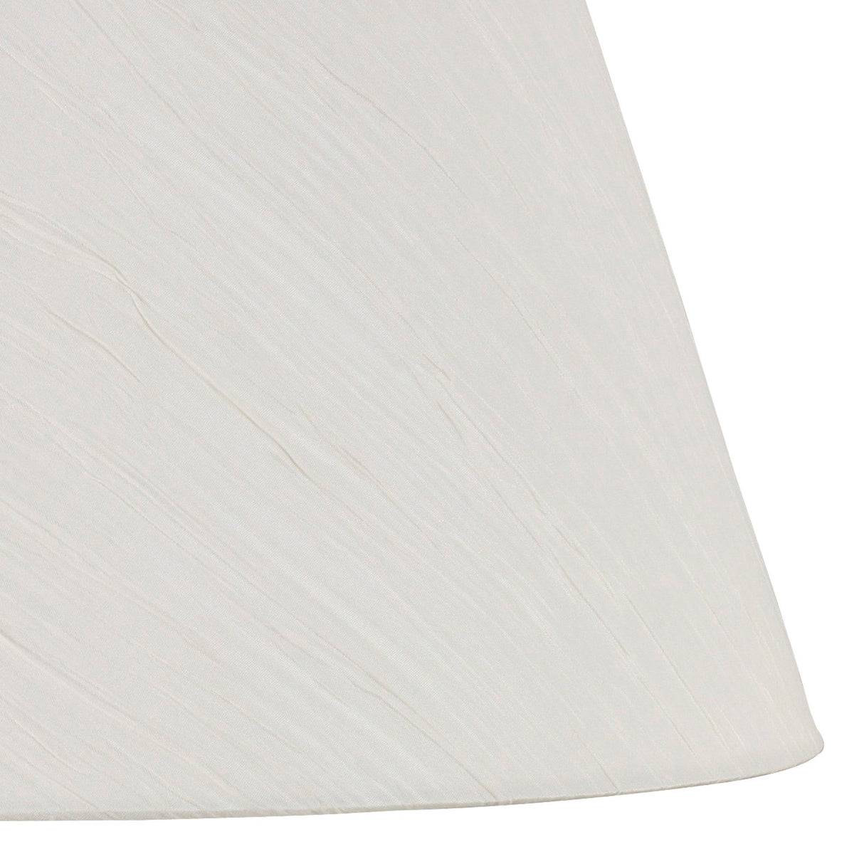 Wrinkle Lampshade - Cream, 20/30cm x 16cm