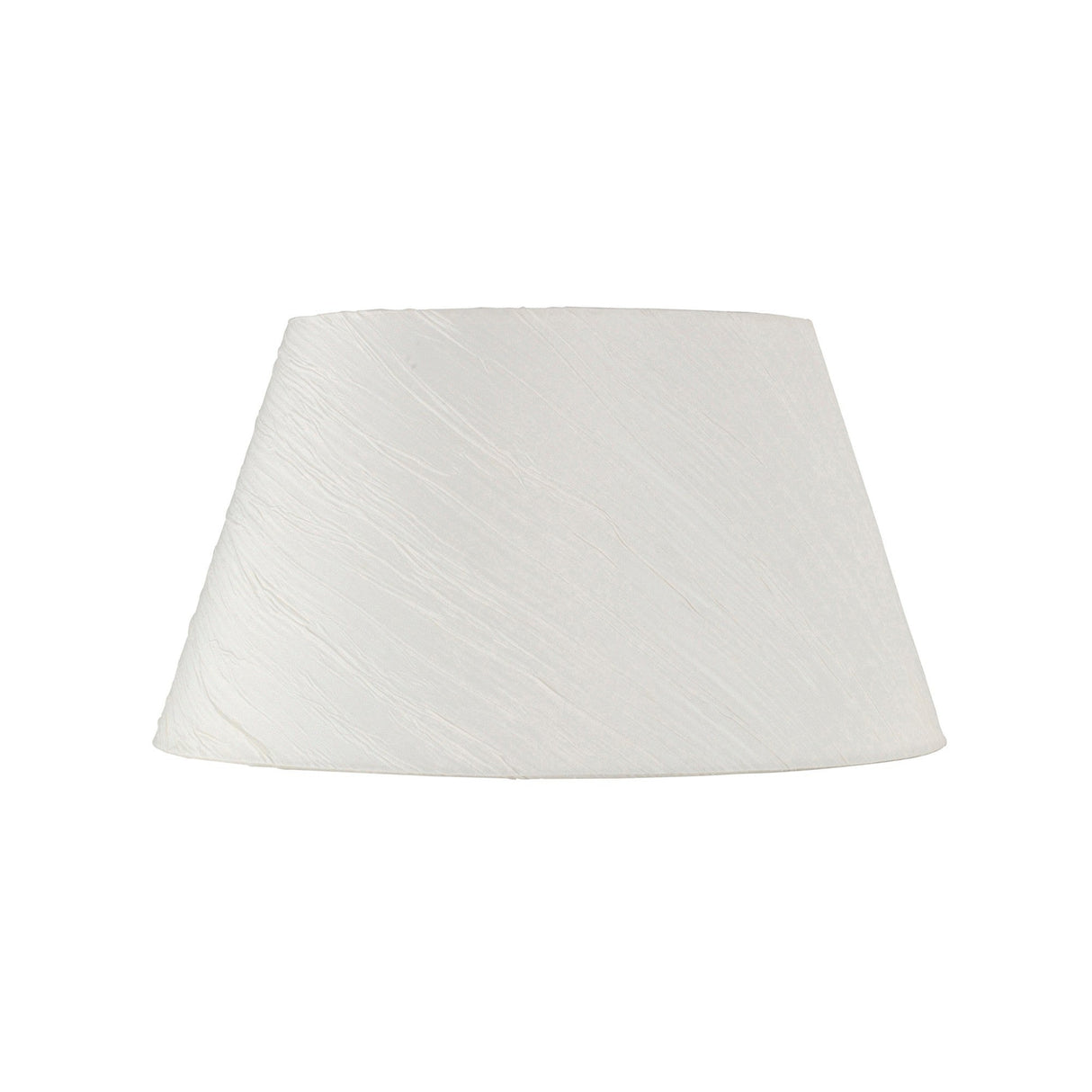 Wrinkle Lampshade - Cream, 20/30cm x 16cm