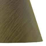 Wrinkle Lampshade - Olive, 20/30cm x 16cm