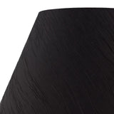 Wrinkle Lampshade - Black, 22/40cm x 22cm
