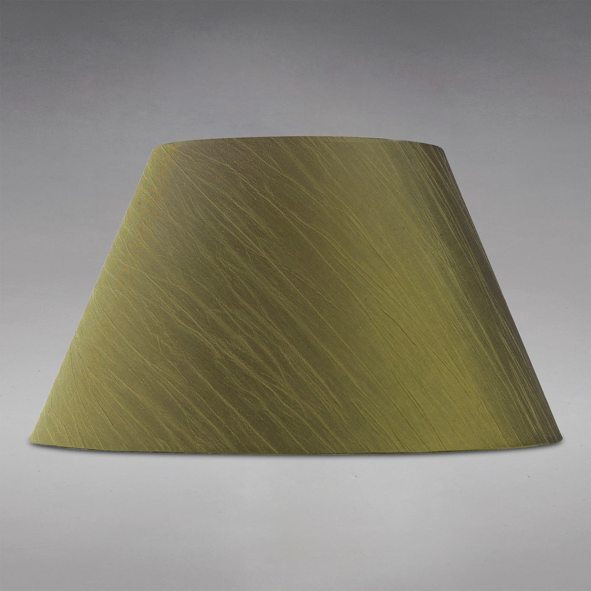 Wrinkle Lampshade - Olive, 22/40cm x 22cm