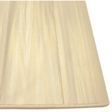 Clip-On Silk String Lampshade - Ivory Cream, 8/13cm x 11cm