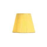 Clip-On Silk String Lampshade - Amber Cream, 8/13cm x 11cm