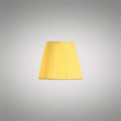 Clip-On Silk String Lampshade - Amber Cream, 8/13cm x 11cm
