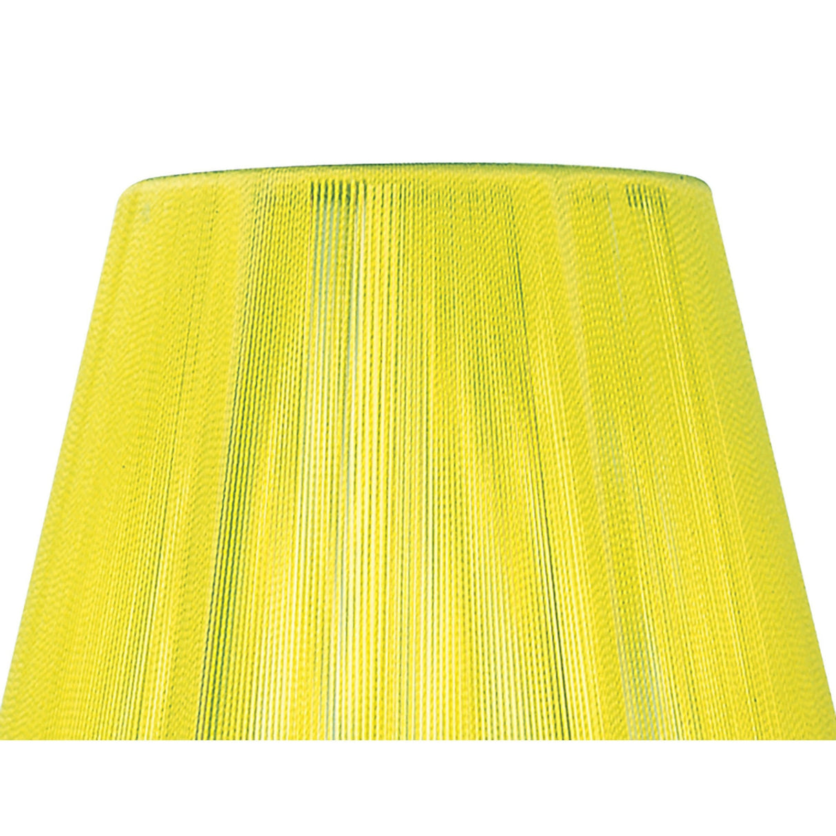 Silk Lampshade - Green, 8/13cm x 11cm