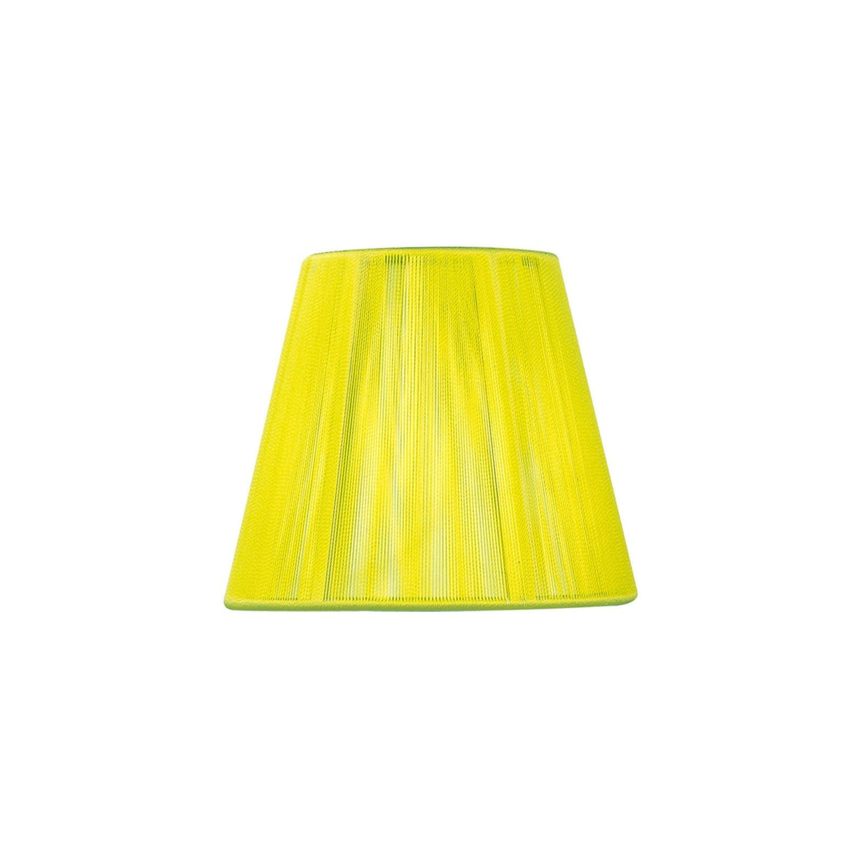 Silk Lampshade - Green, 8/13cm x 11cm