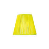 Silk Lampshade - Green, 8/13cm x 11cm