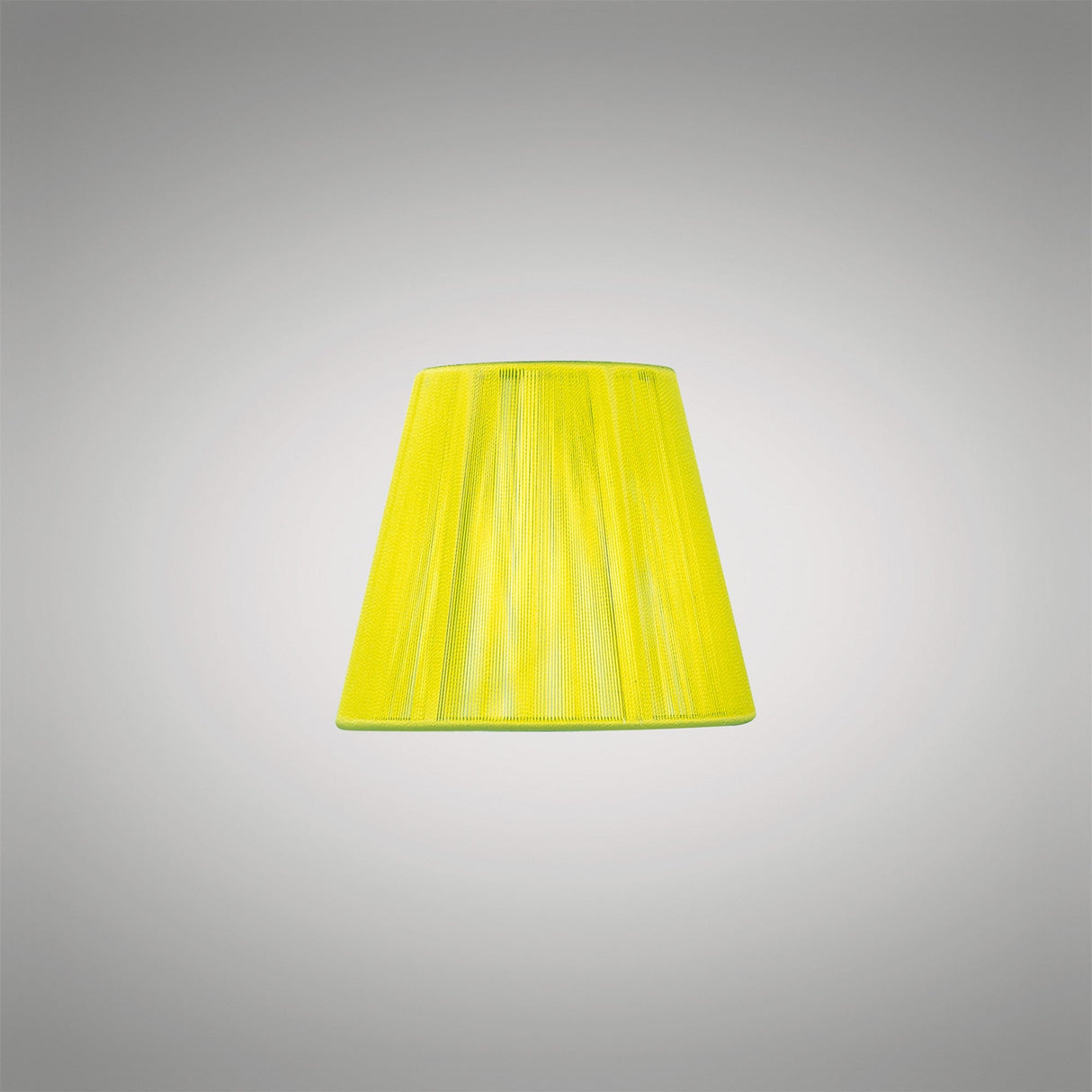 Silk Lampshade - Green, 8/13cm x 11cm