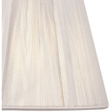 Clip-On Silk String Lampshade - Ivory White, 8/13cm x 11cm