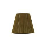 Clip-On Silk String Lampshade - Olive, 8/13cm x 11cm