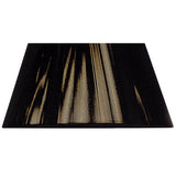 Silk String Lampshade - Black, 19/30cm x 20cm