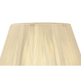 Silk String Lampshade - Ivory Cream, 19/30cm x 20cm