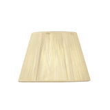 Silk String Lampshade - Ivory Cream, 19/30cm x 20cm