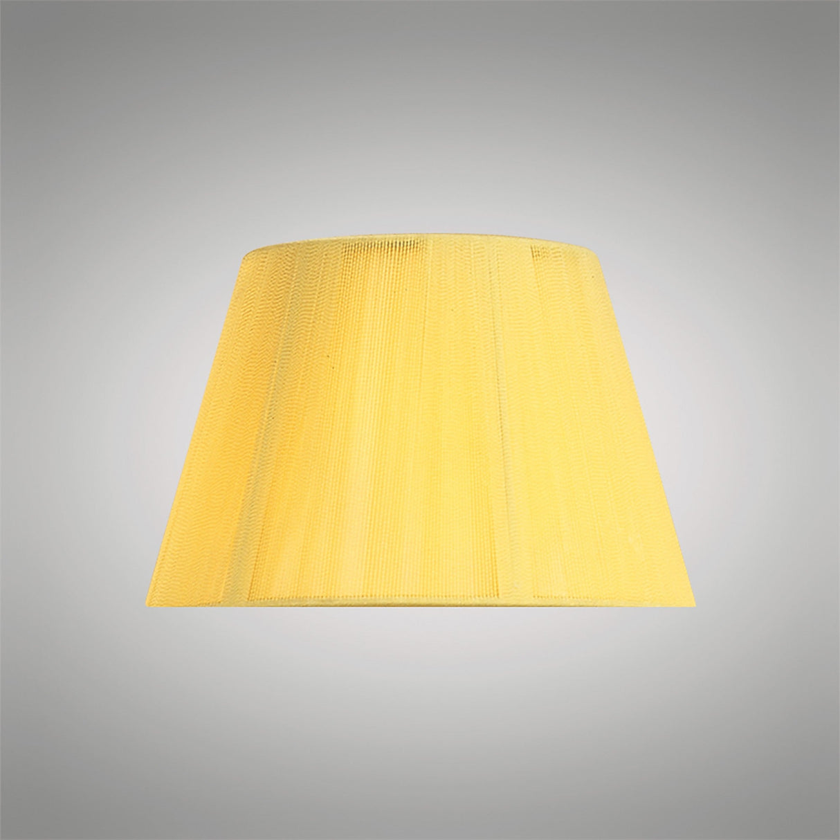 Silk String Lampshade - Amber Cream, 19/30cm x 19.5cm