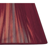 Silk String Lampshade - Red Wine, 25/40cm x 25cm
