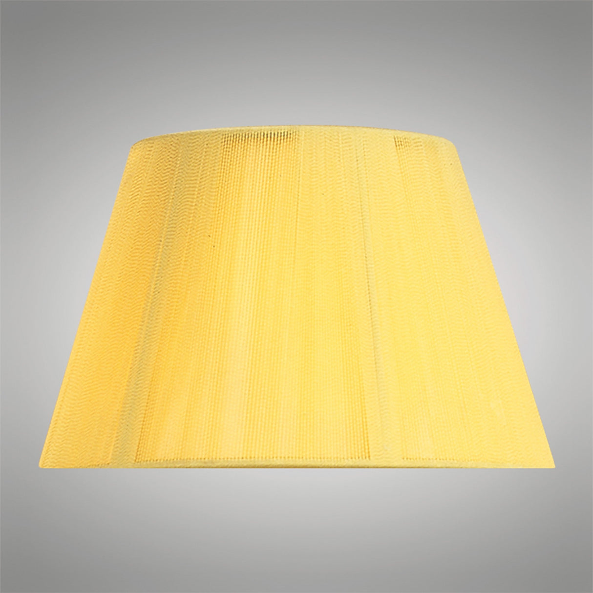 Silk String Lampshade - Amber Cream, 25/40cm x 25cm