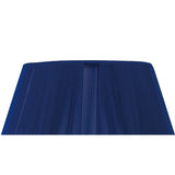 Silk String Lampshade - Midnight Blue, 25/40cm x 25cm