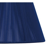 Silk String Lampshade - Midnight Blue, 25/40cm x 25cm