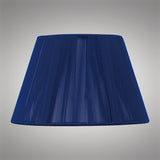 Silk String Lampshade - Midnight Blue, 25/40cm x 25cm