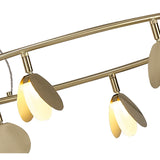 Shell 66cm Round LED Suspension Light 40W 3000K - Gold